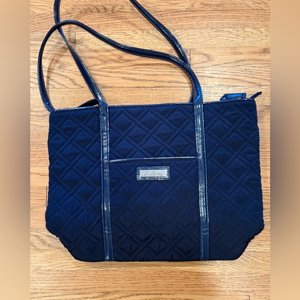 Vera Bradley Midnight Blue Quilted Shoulder Bag